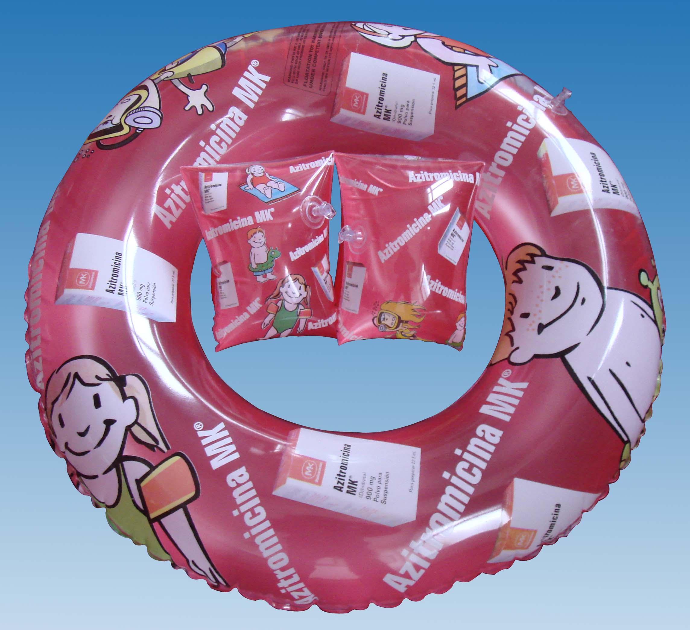swimming ring with printing china factory