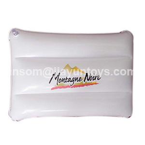inflatable pillow with logo printed