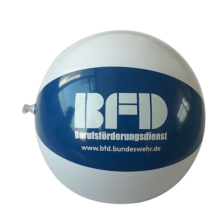 Beach ball with logo printing China Factory