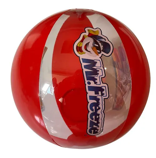 China factory inflatable beach ball with logo
