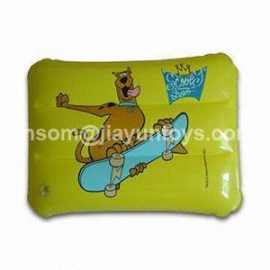 China factory inflatable beach pillow with logo printing China factory inflatable beach pillow with logo printing