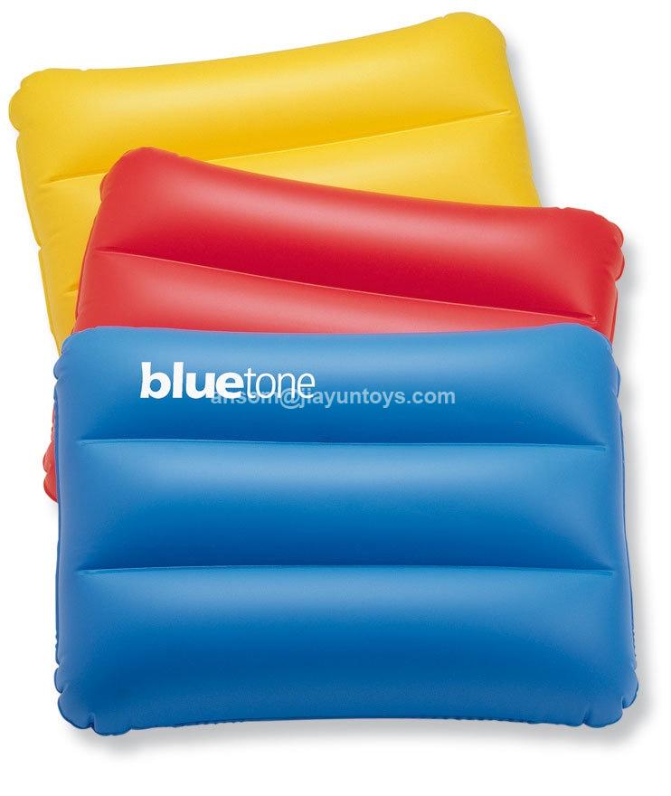 inflatable pillow with logo printed China factory
