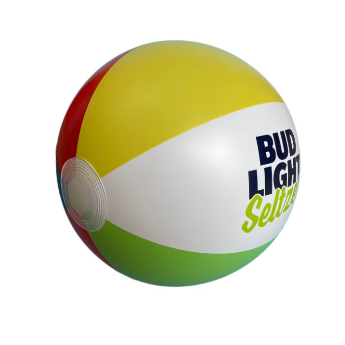 beach ball with logo printing