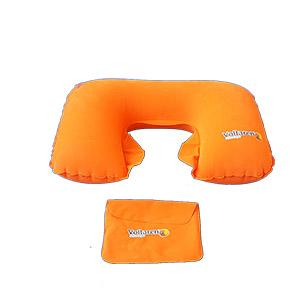 flocked pvc material inflatable neck pillow flocked pvc material inflatable neck pillow