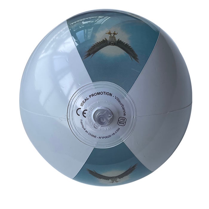 inflatable ball with cmyk offset printing
