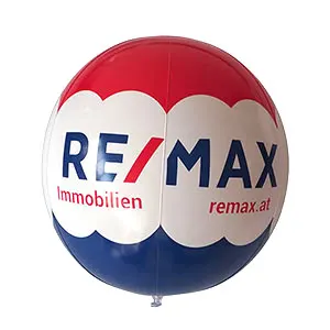 inflatable beach ball with logo printed