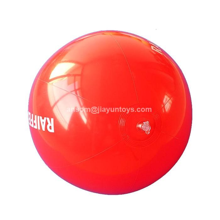 inflatable beach ball with logo printing china manufacturer LY-101009