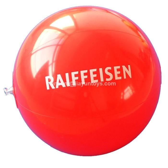 inflatable beach ball with logo printing china manufacturer LY-101009