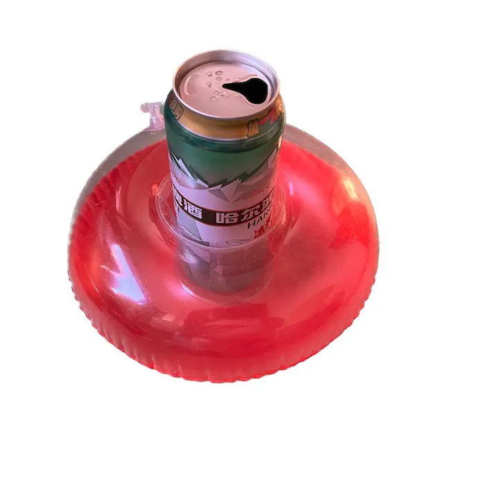 inflatable cup drink holder with logo printing JY-50014