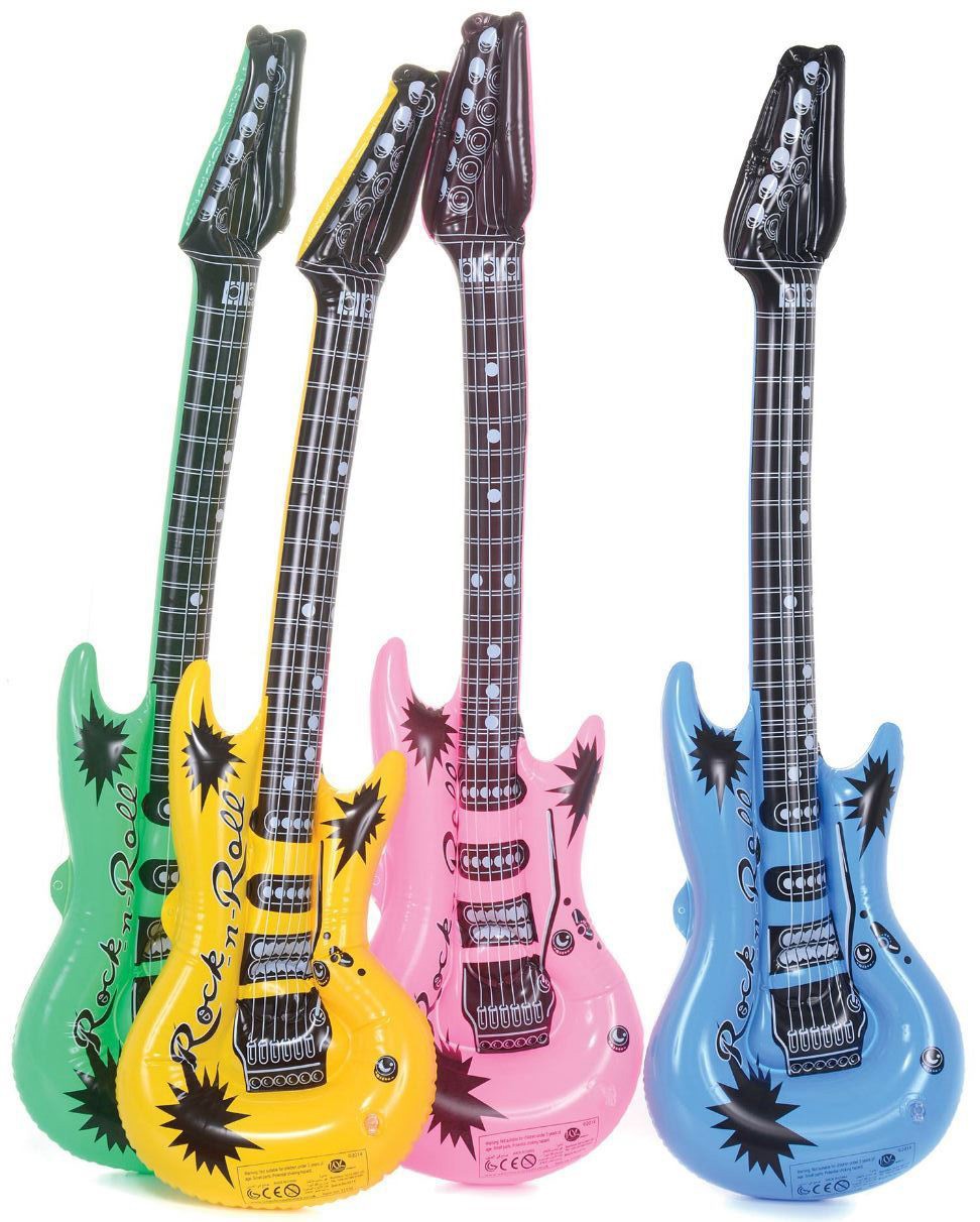 inflatable guitar with logo printing China factory