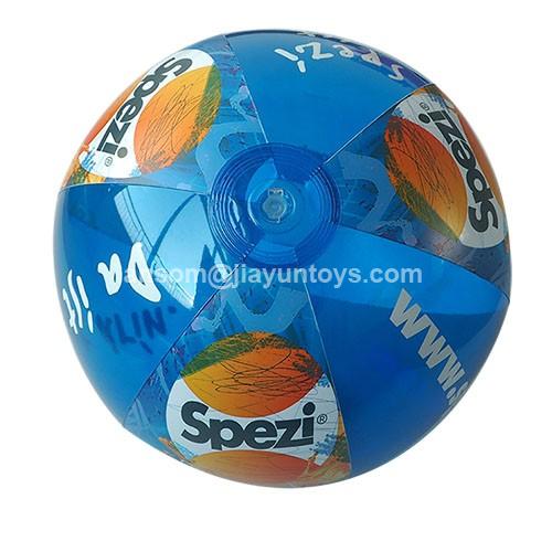 offset printing inflatable beach ball China factory